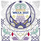 Calendrier à colorier 2021 Wicca de Marica Zottino, calendrier mural Rustica éditions