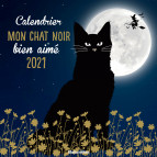 Calendrier Mon chat noir bien aimé 2021 de Nathalie Semenuik, calendrier mural Rustica éditions