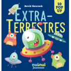 Extraterrestres 10 pop-up de David Hawcock, éditions Nui-Nui jeunesse