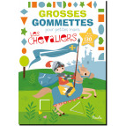 Grosses gommettes pour petites mains : Les chevaliers, Piccolia 9782753066250 