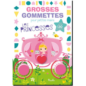 Grosses gommettes pour petites mains : Les princesses, Piccolia