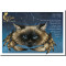 Carte postale Chat Cancer de Séverine Pineaux – Chats du Zodiaque