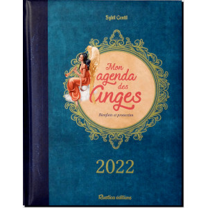 Mon agenda des anges 2022 de Sybil Gentil, éditions Rustica