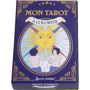 Mon tarot à colorier, Coffret de Marica Zottino, éd. Secret d'étoiles