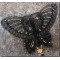 Grimoire papillons, un carnet artisanal grand format de Lolo la costumière, pièce unique