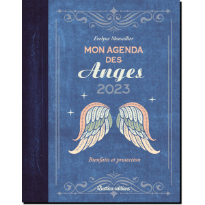 Mon agenda des anges 2023 de Évelyne Monsallier, éd. Rustica