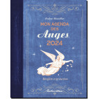 Mon agenda des anges 2024 de Évelyne Monsallier, éditions Rustica