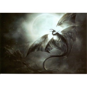 Carte Postale De Elian Black'Mor, Dragon Scandinavie - Piste des Dragons