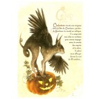 Carte Postale "Chaloween" illustrée par Séverine Pineaux