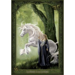 La Dame à la Licorne de Sandrine Gestin - Dames de Brocéliande