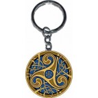 Porte-clef "Triskell bleu" de Sandrine Gestin (Coll. Celtic Sign)