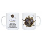 Mug "Triskel Bleu" complexe de la Collection Celtic Sign de Sandrine Gestin