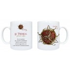 Mug "Triskel Rouge" complexe de la Collection Celtic Sign de Sandrine Gestin