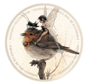 Fée sur le Rouge-gorge de Jean-Baptiste Monge - Fées et Oiseaux