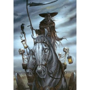 Le Char de l'Ankou par Didier Graffet Le Char de l'Ankou de Didier Graffet
