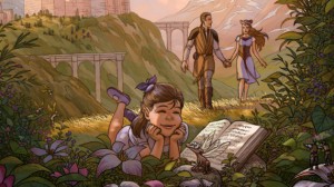 Imaginales 2012 - affiche de Christophe Vacher Affiche du Festival Imaginales 2012 de Christophe Vacher