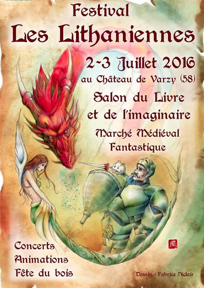 Affiche du 2ème Festival Les Lithanniennes