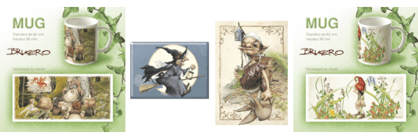 Brucero : mugs, magnets, cartes postales
