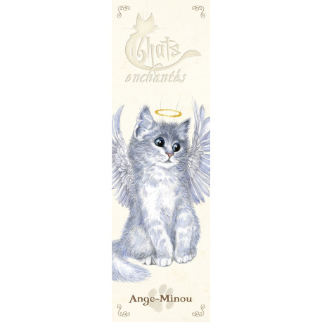 Marque page Ange-Minou de Séverine Pineaux