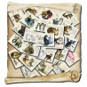 Lot de 24 cartes postales des Chats Enchantés de Séverine Pineaux