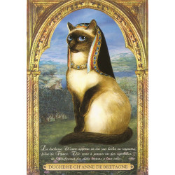 Duchesse Ch'Anne de Bretagne, Carte postale de Séverine Pineaux - Les Histochats