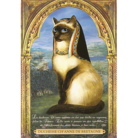 Duchesse Ch'Anne de Bretagne, Carte postale de Séverine Pineaux – Les Histochats