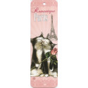 Romantique, Marque page de Séverine Pineaux - Chats de Paris