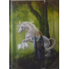 Notes book Dame à la Licorne de Sandrine Gestin, un grand carnet des Dames de Brocéliande