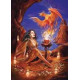 Carte de voeux fantasy, Phoenix Rising de Briar