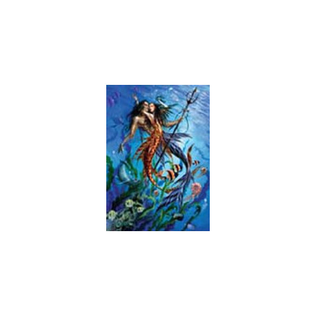 Carte de voeux fantasy, Mer folk de Briar