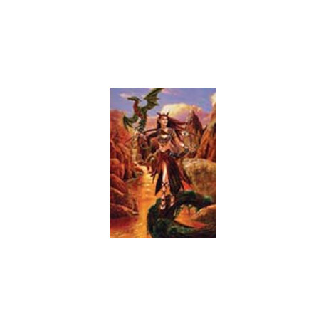 Carte de voeux fantasy, Artemis de Briar