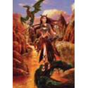 Carte de voeux fantasy, Artemis de Briar