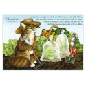 Carte postale de chat de Séverine Pineaux, Chardinier, coll. Chats enchantés 2014