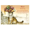 Carte postale de chat de Séverine Pineaux, mois de Mars, Mardi-Chat