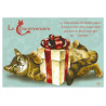 Carte postale de chat de Séverine Pineaux, Channiversaire mod. 5