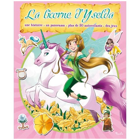 La licorne d'Yselda, un livre jeu pour enfants aux éditions Piccolia
