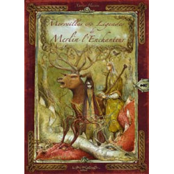 Merveilles et Légendes de Merlin l'enchanteur de Xavier Husson, éd. Au Bord des Continents