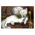 Dorian Minet, carte postale de chat de Séverine Pineaux, coll. Chats de la littérature
