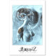 4 Cartes postales d'art de Christophe Dougnac, L'Univers de Krystoforos