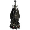 Coupe papier Dragon aux crânes, figurine de dragon et ouvre lettre