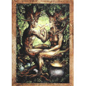 Tristan et Iseult, carte postale de Séverine Pineaux
