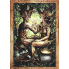 Tristan et Iseult, carte postale de Séverine Pineaux