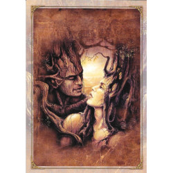 Anima, carte postale féerique de Séverine Pineaux, coll. Ysambre