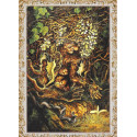 L'arbre-sorcière, carte postale féerique de Séverine Pineaux, coll. Ysambre