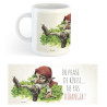 Mug original de Brucero En phase de réveil... Ne pas déranger !