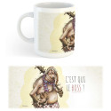 Mug original de Brucero C'est qui le boss ?