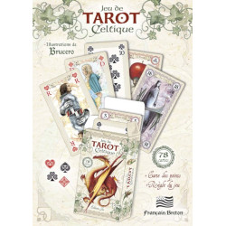 Jeu de tarot celtique illustré par Brucero