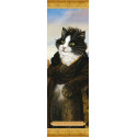 Marque page chat de Séverine Pineaux : Chatonbriand, coll. Histochats