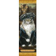 Marque page chat de Séverine Pineaux : Léonard de Vincha, coll. Histochats