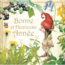 Carte de vœux lutin à la clochette de Brucero